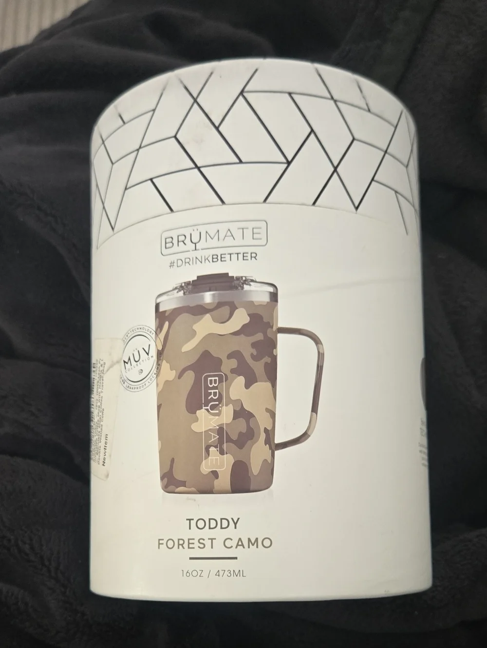 BrüMate Toddy Forest Camo 16oz Insulated Coffee Mug